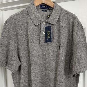 Polo by Ralph Lauren Heather Gray Men's Polo Shirt